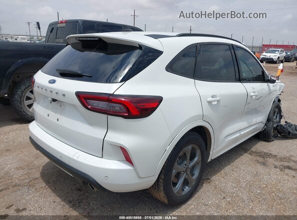 1FMCU0MN0PUA85086 2023 FORD ESCAPE White Trasero derecho