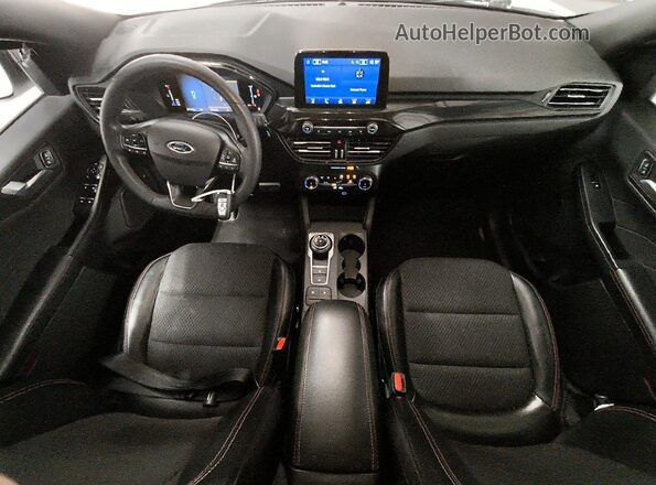1FMCU0MN1PUA09411 2023 FORD ESCAPE White Vista del salpicadero