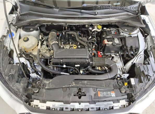 1FMCU0MN1PUA09411 2023 FORD ESCAPE White Vista del compartimento del motor