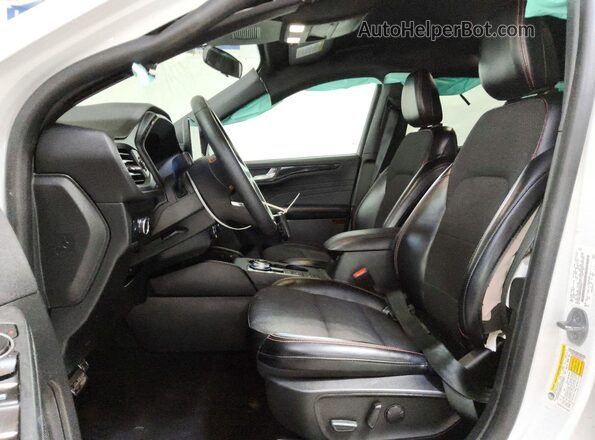 1FMCU0MN1PUA09411 2023 FORD ESCAPE White Vista interior delantera