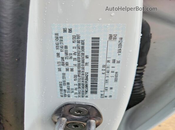 1FMCU0MN1PUB44212 2023 FORD ESCAPE White Вид наклейки з VIN-кодом