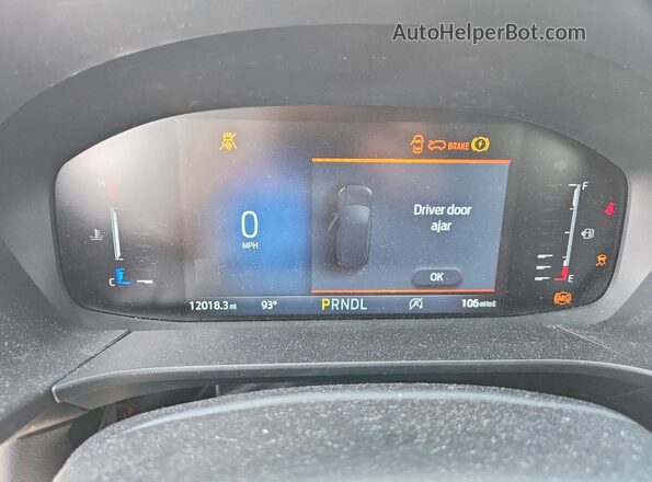 1FMCU0MN2RUA02597 2024 FORD ESCAPE White Սարքավորումների վահանակի տեսք
