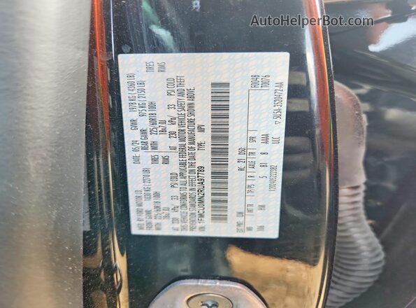 1FMCU0MN2RUA97789 2024 FORD ESCAPE Black 360 interior view