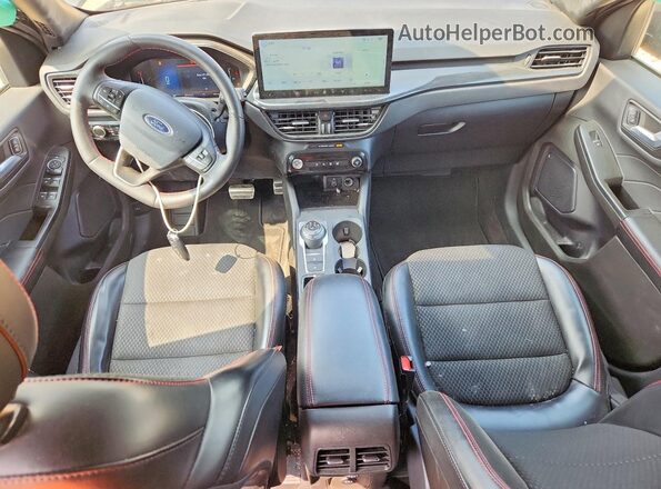 1FMCU0MN2RUA97789 2024 FORD ESCAPE Black Dashboard view