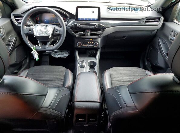 1FMCU0MN2SUB32532 2025 FORD ESCAPE Black წინა პანელის ხედი
