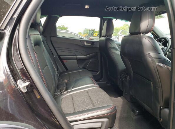 1FMCU0MN2SUB32532 2025 FORD ESCAPE Black უკანა სალონის ხედი
