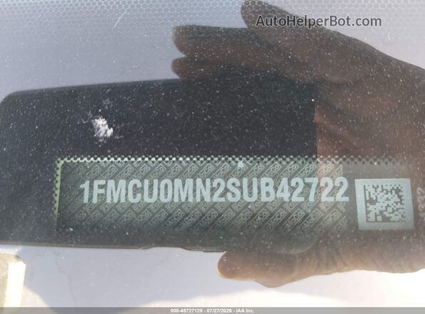 1FMCU0MN2SUB42722 2025 FORD ESCAPE Gray Շարժիչի բաժամունքի տեսք