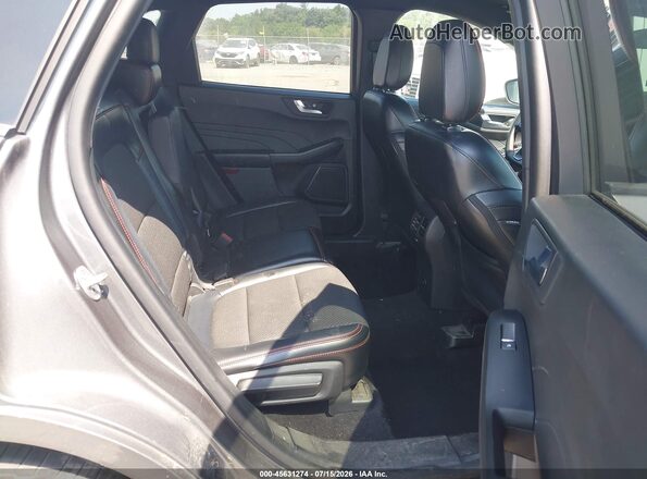 1FMCU0MN3PUA25822 2023 FORD ESCAPE Gray Vista de la etiqueta del VIN