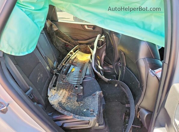 1FMCU0MN3SUA55251 2025 FORD ESCAPE Gray Սալոնի հետևի տեսք