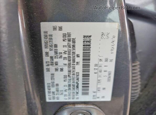 1FMCU0MN4PUA61633 2023 FORD ESCAPE Gray Панорамний вид салону 360°