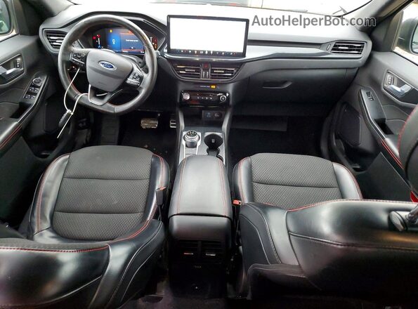 1FMCU0MN4PUA61633 2023 FORD ESCAPE Gray Вид панелі приладів