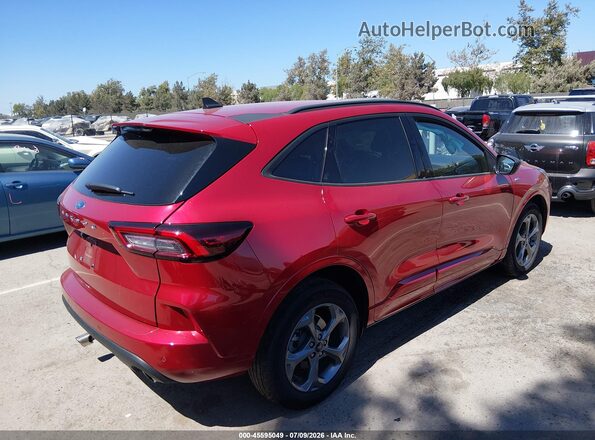 1FMCU0MN4RUB28329 2024 FORD ESCAPE Red Задня права чверть