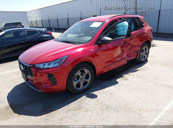 1FMCU0MN4RUB28329 2024 FORD ESCAPE Red Передня ліва чверть