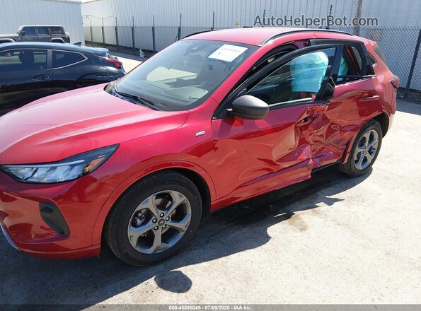 1FMCU0MN4RUB28329 2024 FORD ESCAPE Red Вид задньої частини салону