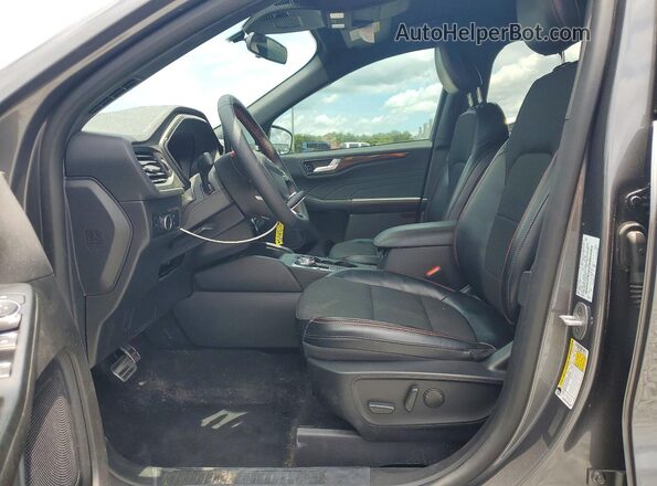 1FMCU0MN5PUA85083 2023 FORD ESCAPE Gray წინა სალონის ხედი