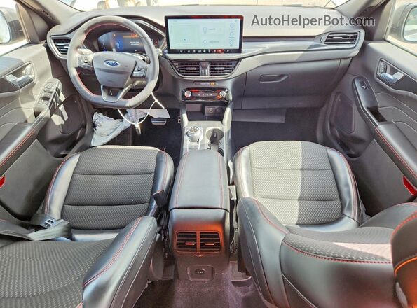 1FMCU0MN6RUA09665 2024 FORD ESCAPE Silver Вид панелі приладів