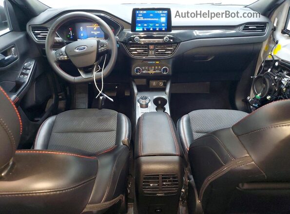 1FMCU0MN6SUB22604 2025 FORD ESCAPE Gray Widok deski rozdzielczej