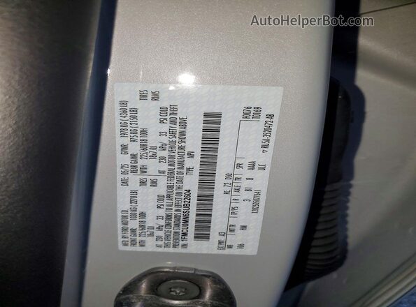 1FMCU0MN6SUB22604 2025 FORD ESCAPE Gray Widok wnętrza 360 stopni