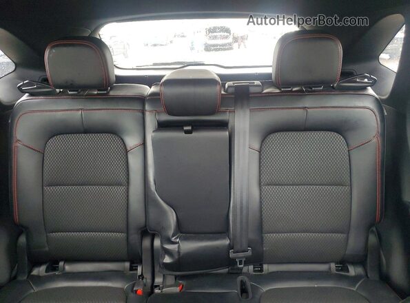 1FMCU0MN7PUA83013 2023 FORD ESCAPE Silver Rear seats view