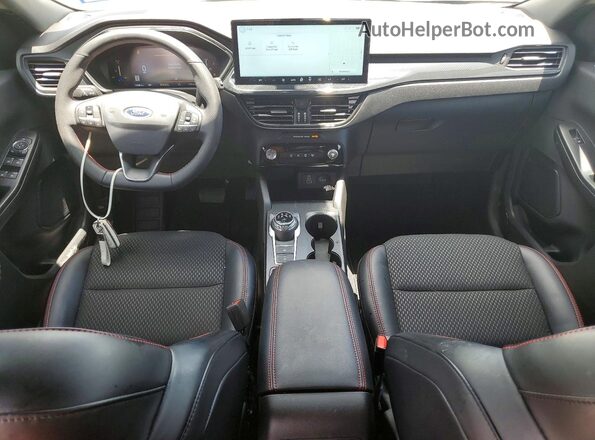 1FMCU0MN7SUA19465 2025 FORD ESCAPE Черный Вид панели приборов