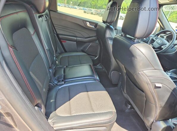 1FMCU0MN7SUB36625 2025 FORD ESCAPE Gray Rear seats view