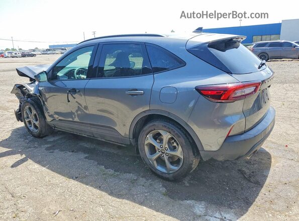 1FMCU0MN7SUB43039 2025 FORD ESCAPE Gray Trasero izquierdo