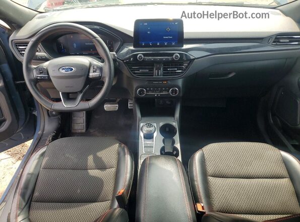 1FMCU0MN8PUA08191 2023 FORD ESCAPE Blue წინა პანელის ხედი