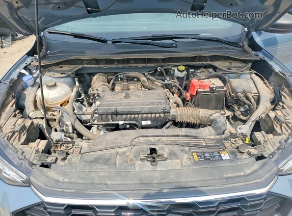 1FMCU0MN8PUA08191 2023 FORD ESCAPE Blue ძრავის განყოფილების ხედი