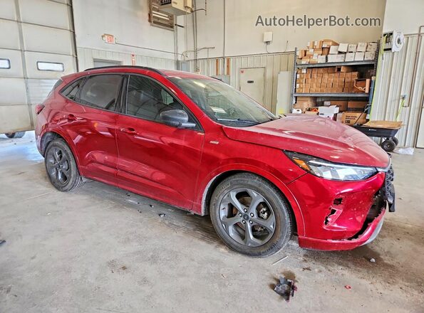 1FMCU0MN8PUA73820 2023 FORD ESCAPE Красный Передняя правая четверть