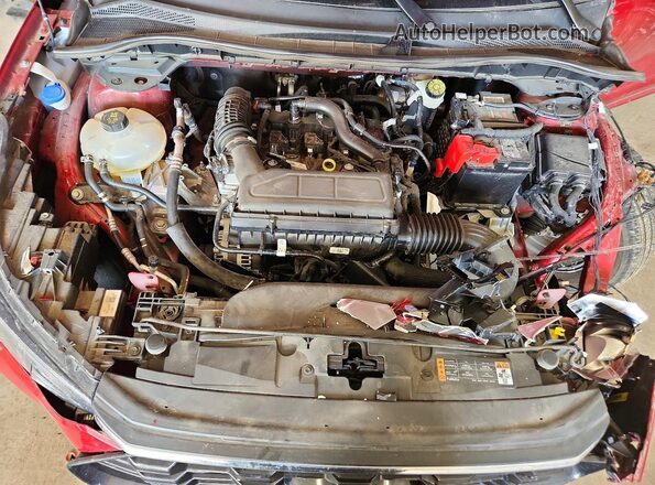 1FMCU0MN8PUA73820 2023 FORD ESCAPE Красный Вид подкапотного пространства