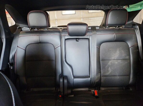 1FMCU0MN8PUA73820 2023 FORD ESCAPE Красный Вид задних сидений