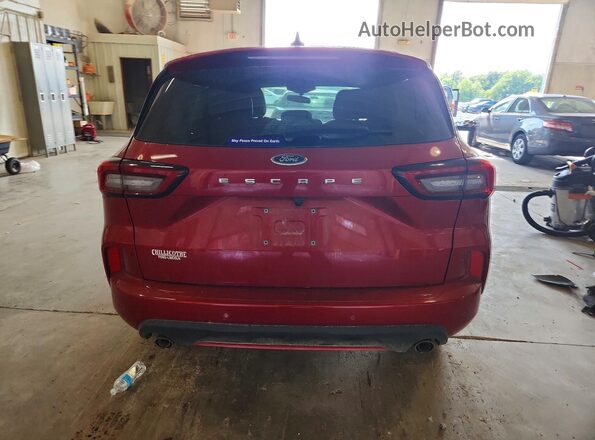 1FMCU0MN8PUA73820 2023 FORD ESCAPE Красный Вид сзади