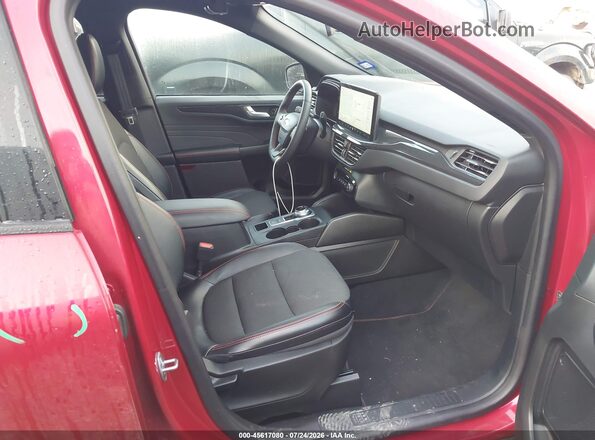 1FMCU0MN8PUB44031 2023 FORD ESCAPE Red წინა სალონის ხედი