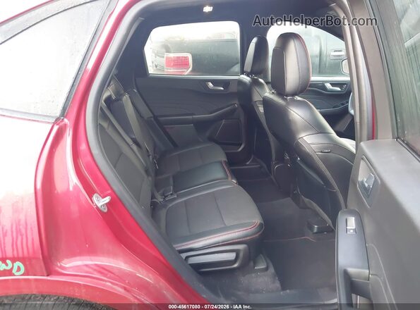 1FMCU0MN8PUB44031 2023 FORD ESCAPE Red VIN კოდის სტიკერის ხედი