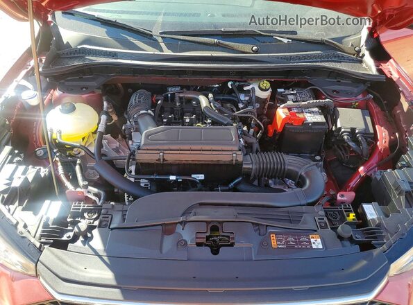 1FMCU0MN8TUA22263 2026 FORD ESCAPE Red ძრავის განყოფილების ხედი