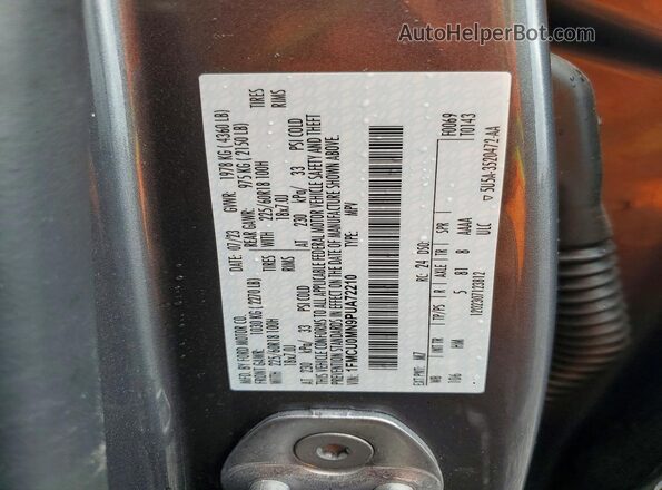 1FMCU0MN9PUA72210 2023 FORD ESCAPE Gray ძრავის განყოფილების ხედი
