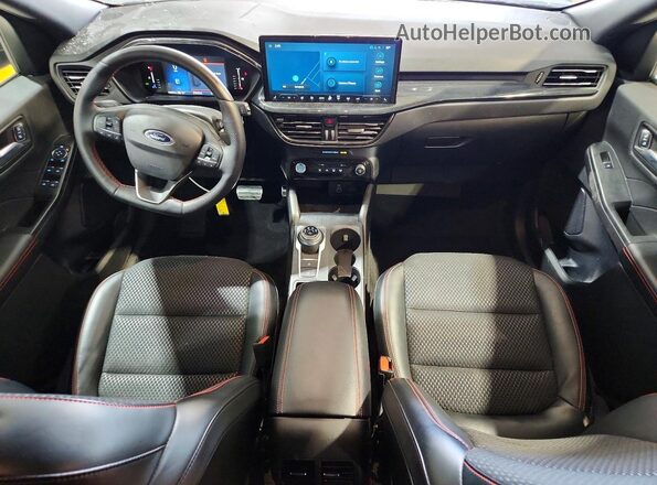 1FMCU0MN9RUB62167 2024 FORD ESCAPE Silver Вид панелі приладів