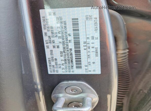 1FMCU0MNXSUB67108 2025 FORD ESCAPE Gray Շարժիչի բաժամունքի տեսք