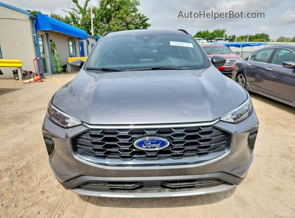 1FMCU0MNXSUB67108 2025 FORD ESCAPE Gray Դիմացի տեսք