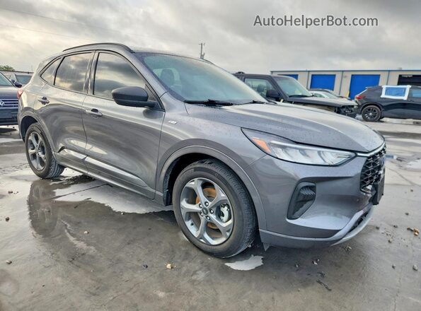 1FMCU0MZ2PUB03073 2023 FORD ESCAPE Gray Przód prawy