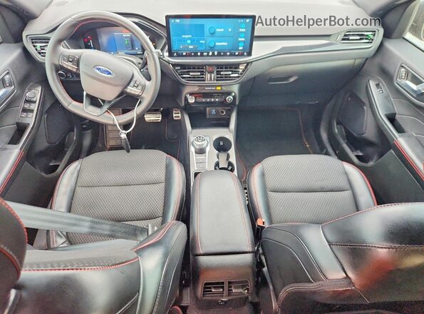 1FMCU0MZ2PUB03073 2023 FORD ESCAPE Gray Widok deski rozdzielczej