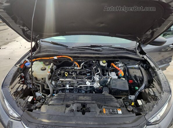 1FMCU0MZ2PUB03073 2023 FORD ESCAPE Gray Widok komory silnika