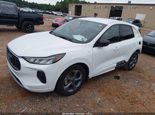 1FMCU0MZXPUB00776 2023 FORD ESCAPE White Առջևի ձախ երեք քառորդ տեսարան