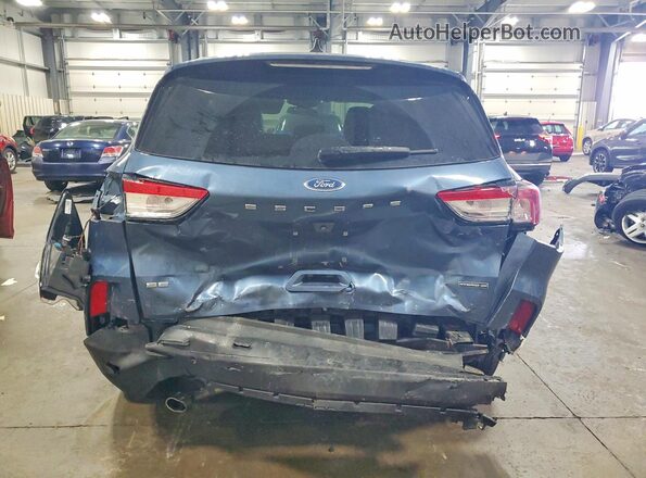 1FMCU9BZ1LUC58599 2020 FORD ESCAPE Blue Rear view