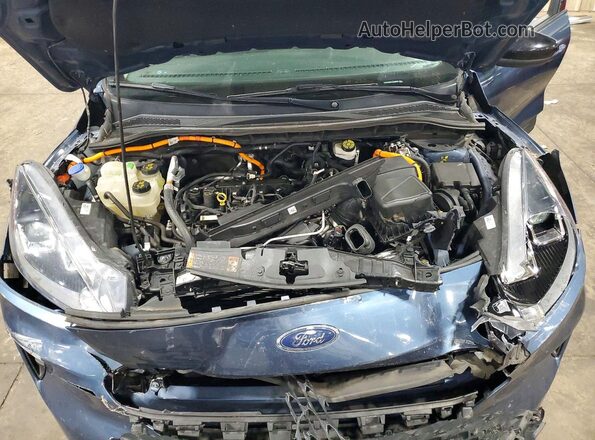 1FMCU9BZ1LUC58599 2020 FORD ESCAPE Blue Rear interior view