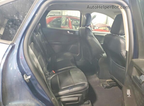 1FMCU9BZ1LUC58599 2020 FORD ESCAPE Blue Rear seats view