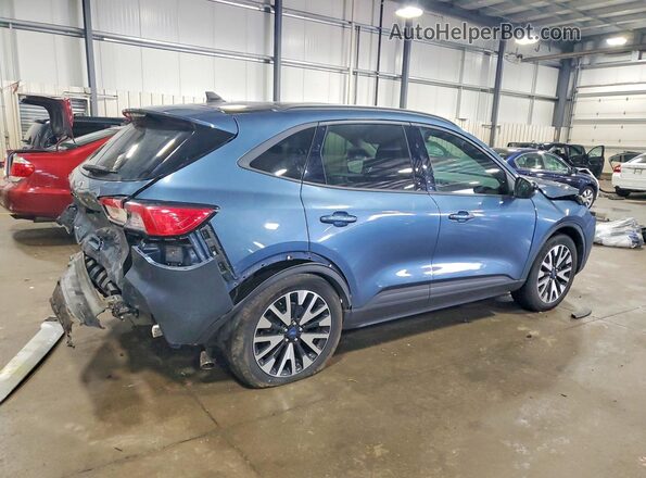 1FMCU9BZ1LUC58599 2020 FORD ESCAPE Blue Rear right