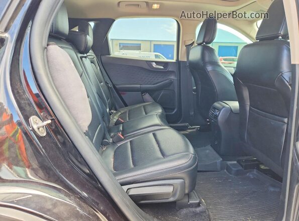 1FMCU9BZ2LUB39671 2020 FORD ESCAPE Black Rear interior view