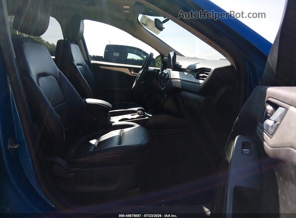 1FMCU9BZ2LUB53571 2020 FORD ESCAPE Blue Vista interior delantera