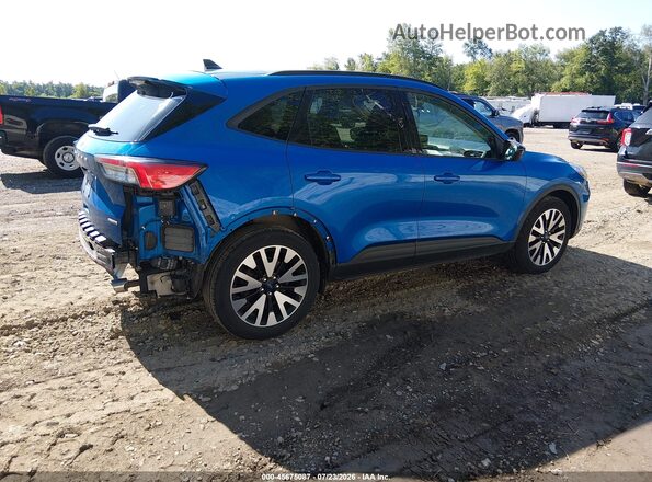 1FMCU9BZ2LUB53571 2020 FORD ESCAPE Blue Trasero derecho